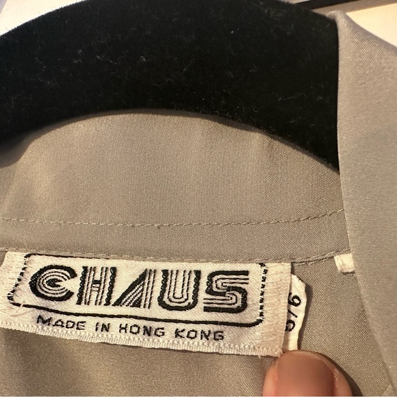 Long sleeve olive green blouse - Picture 4 of 4